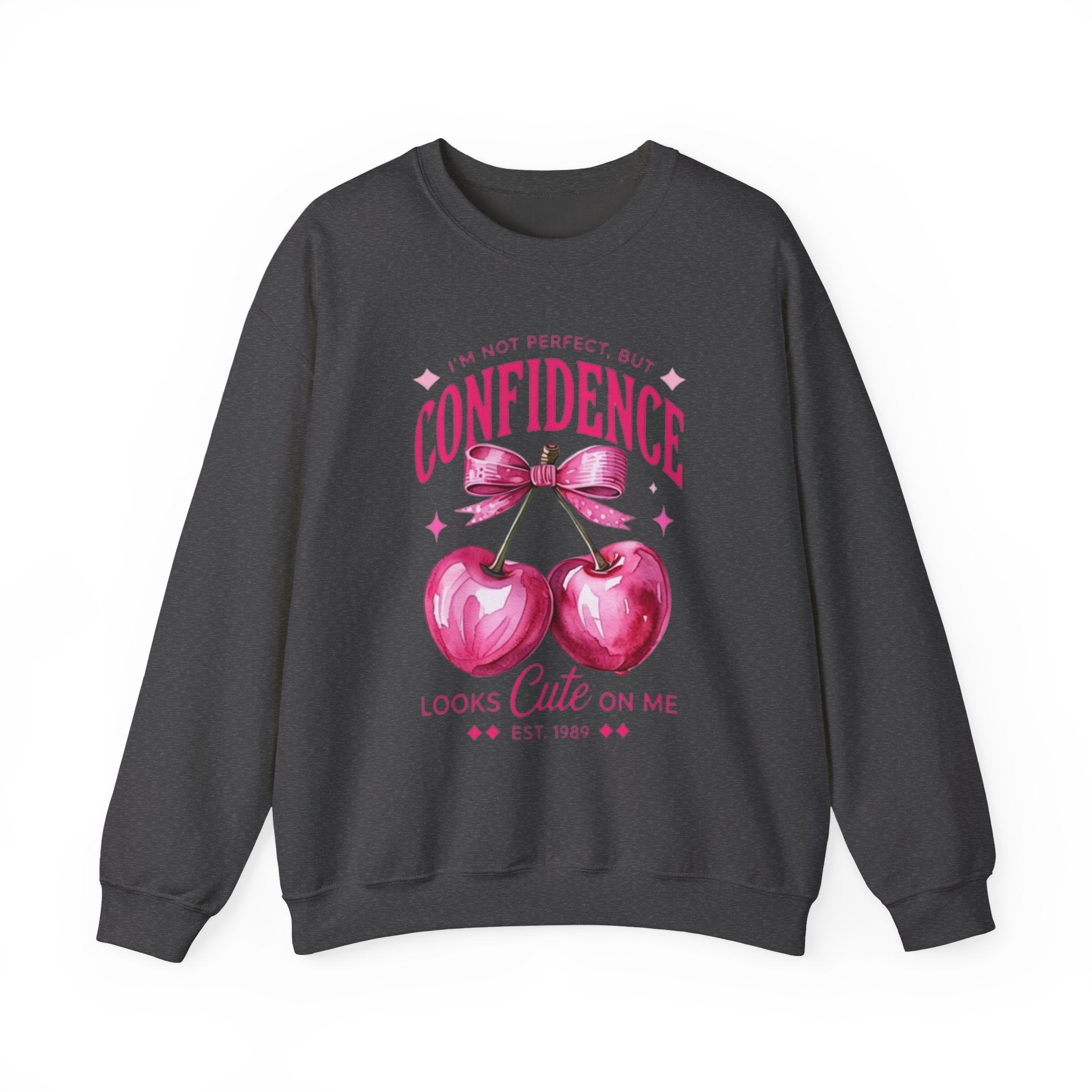"Confidence Looks Cute On Me" Crewneck Sweatshirt