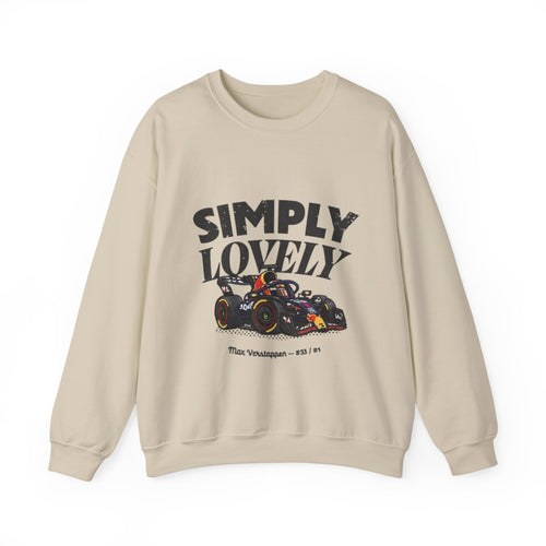 "Simply Lovely" Graphic Sweatshirt - Formula 1