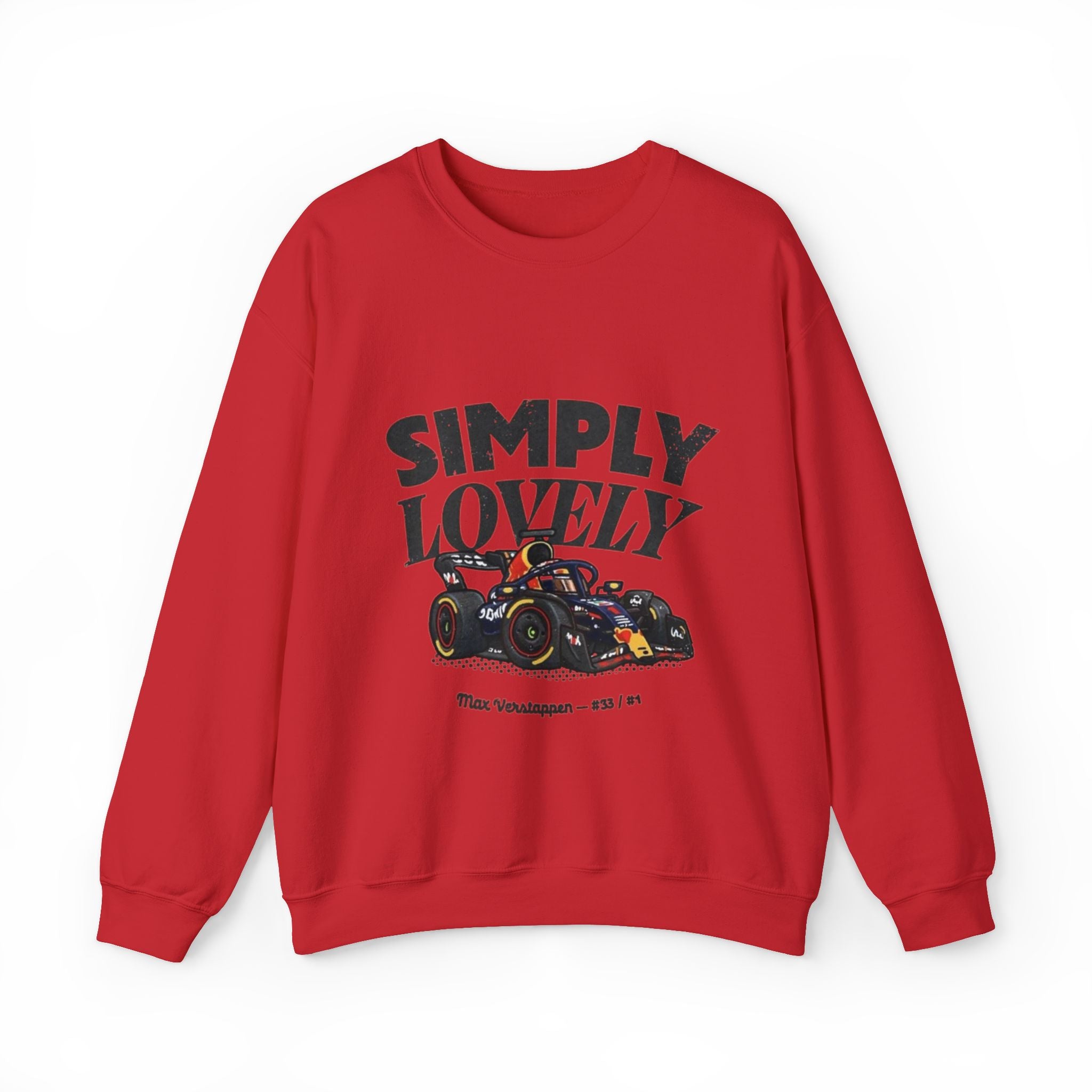 "Simply Lovely" Graphic Sweatshirt - Formula 1