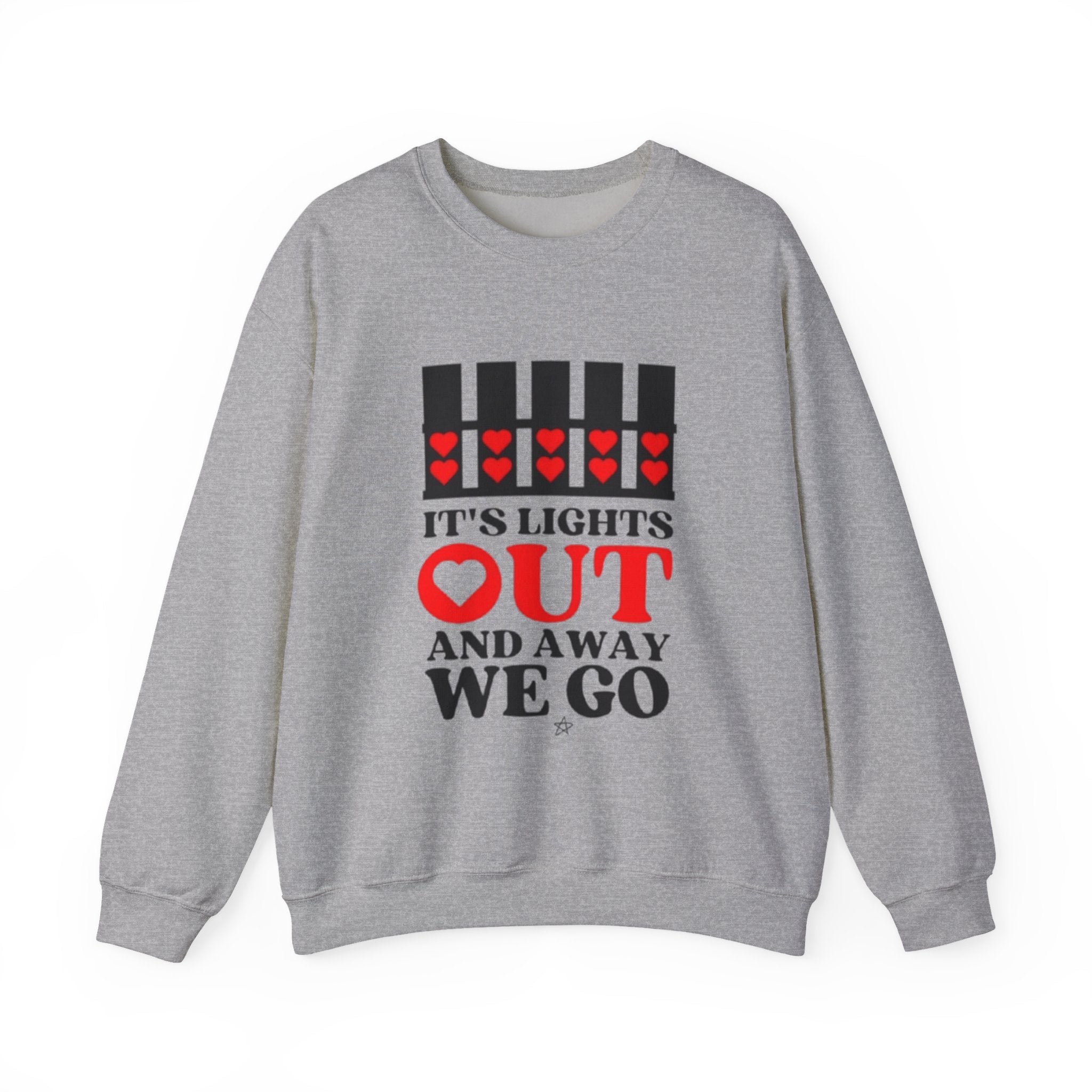 F1 Sweatshirt– “It’s Lights Out and Away We Go” Graphic