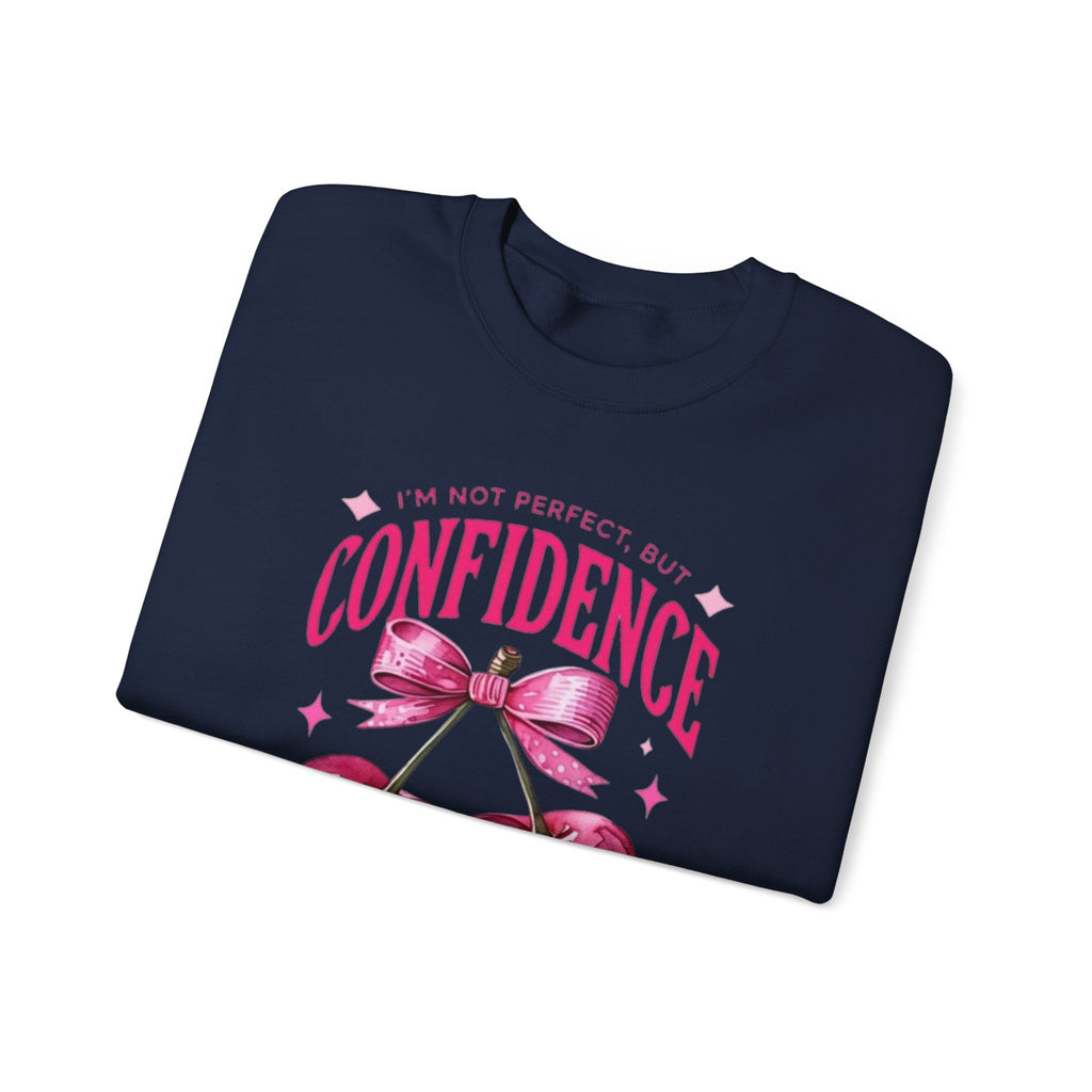 "Confidence Looks Cute On Me" Crewneck Sweatshirt